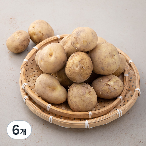 감자, 1.8kg, 6개