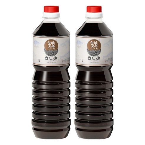 치엔 사시미 쇼유, 1L, 2개