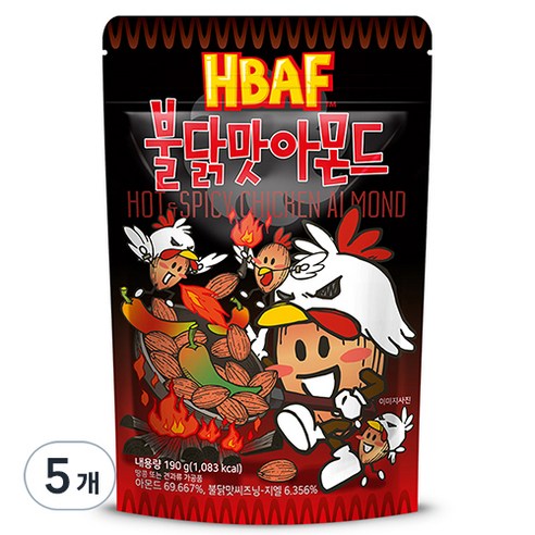 Read more about the article HBAF 불닭맛 아몬드로 즐기는 건강한 간식 시간