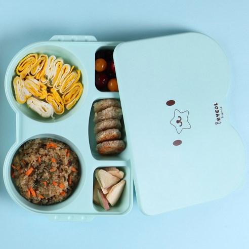 편리하고 위생적인 아이별프렌즈 유아도시락 식판은 자녀의 건강한 식사를 위한 필수품입니다.