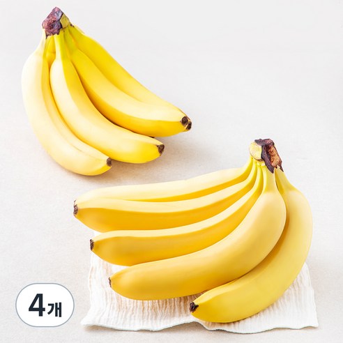 바나밸리 에콰도르산 바나나, 4개, 1.25kg