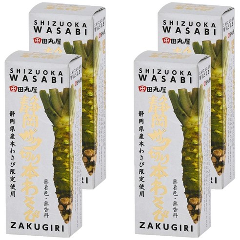 타마루야 자쿠키리 혼와사비, 70g, 4개