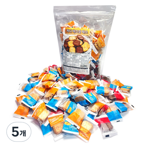 카디 비스킷 믹스, 5개, 500g