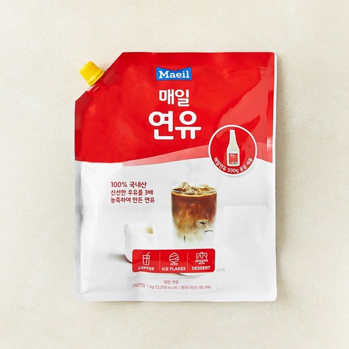매일유업 연유, 1kg, 1개