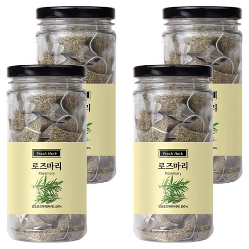 신선약초 로즈마리 삼각티백, 1g, 20개입, 4개