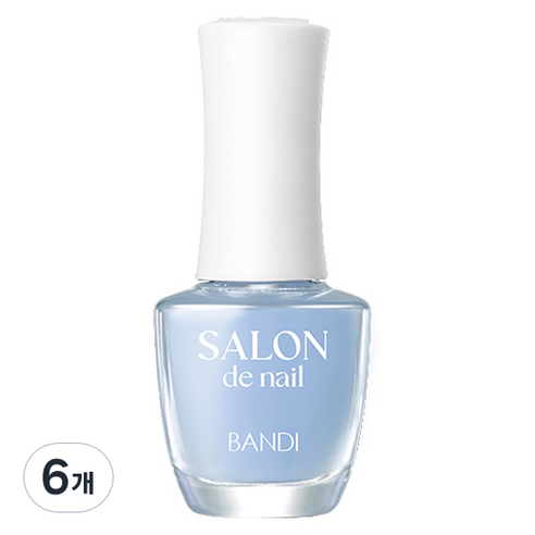 반디BANDI 살롱드 네일, 7ml, SH401 블루크림시럽, 6개