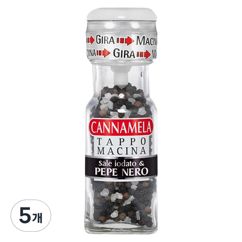 [칸나멜라] 소금 페퍼, 35g, 5개
