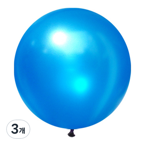 제이벌룬 셈퍼텍스 90cm 대형풍선, 540 펄 블루, 3개