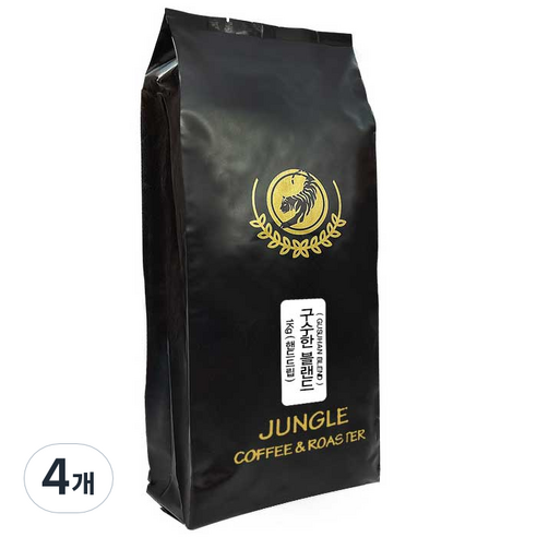 구수한 블랜드 분쇄커피, 1kg, 핸드드립, 4개