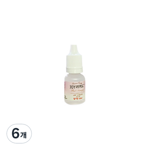 조이리퀴드 아로마조이 슬라임 향료 10ml, 6개, 딸기