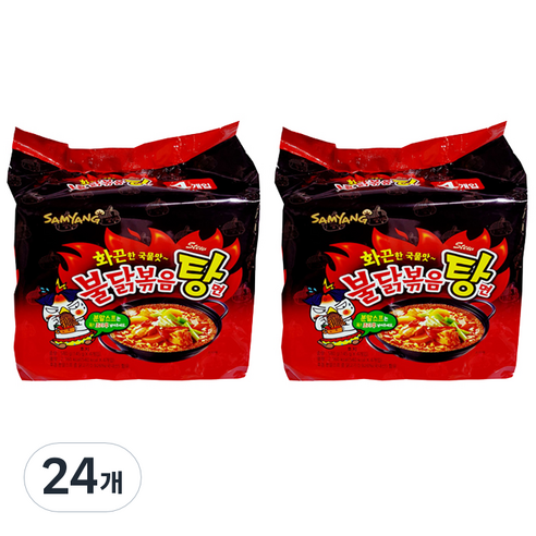 삼양라면 불닭볶음탕면 145g, 24개