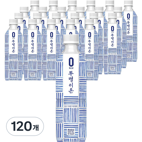 동원 투명 이온 제로, 500ml, 120개