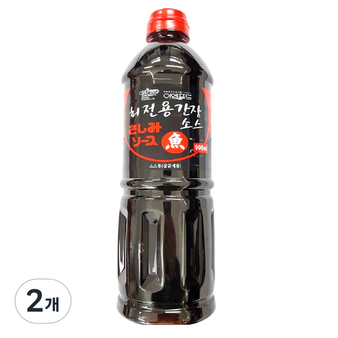 이엔 회전용 간장, 900ml, 2개