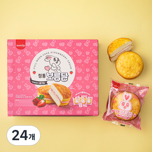 삼립 정통 보름달 빵, 88g, 8개입, 3개
