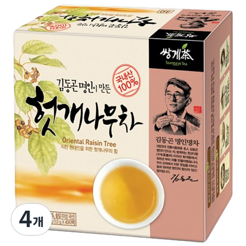 김동곤명인이만든헛개나무차, 1g, 40개입, 4개