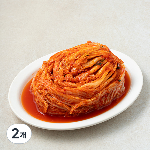 한울 포기김치, 1kg, 2개