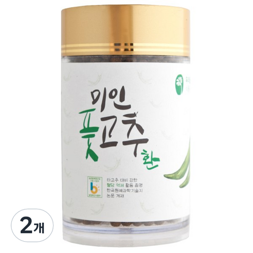 우리들 미인 풋고추 환, 2개, 100g