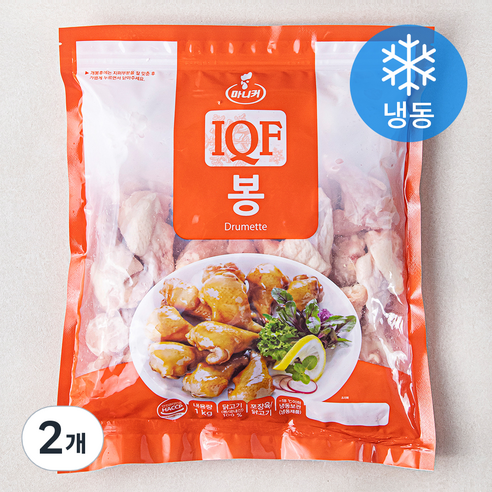 마니커 IQF 닭봉 (냉동), 1kg, 2개