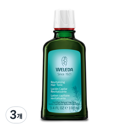 벨레다 리바이탈라이징 헤어 토닉, 100ml, 3개