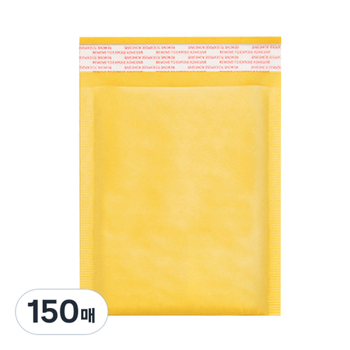 다다 에어캡 안전봉투 16*16cm, 150개