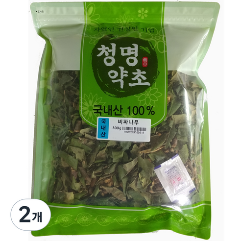 청명약초 비파나무 차, 300g, 2개
