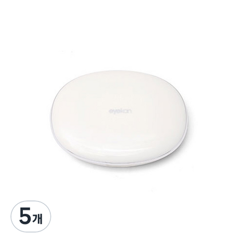 메이크미 고급 렌즈케이스, 화이트, 5개