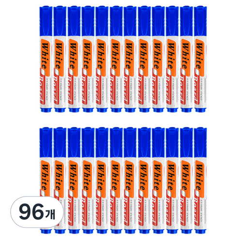 블루마토 개별형 보드마카펜 A x-882, 파랑, 96개