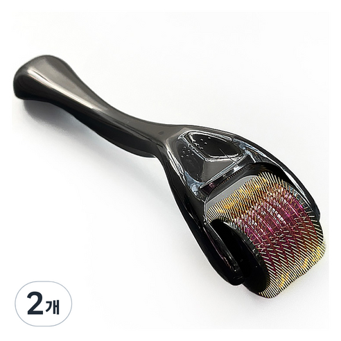 브로키 MTS 540티타늄 더마롤러 0.2mm, 2개, 혼합색상