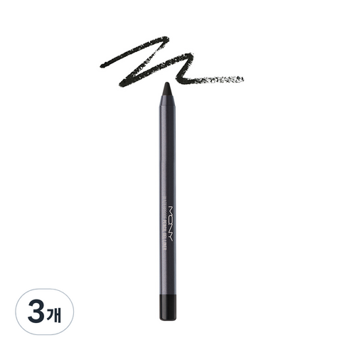 맥퀸뉴욕 워터프루프 펜슬 젤라이너 1.7g, 1호 스모키 로스팅 라떼, 3개