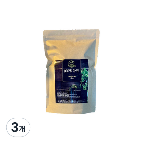 해밀생활건강 100일동안 구절초차, 1.2g, 100개입, 3개