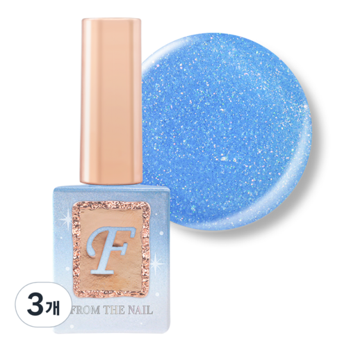 프롬더네일 글리터 젤네일, FG183, 10g, 3개