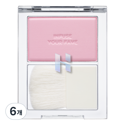 홀리카홀리카 마이페이브 인퓨징 블러쉬 5.5g, 03 소피, 6개