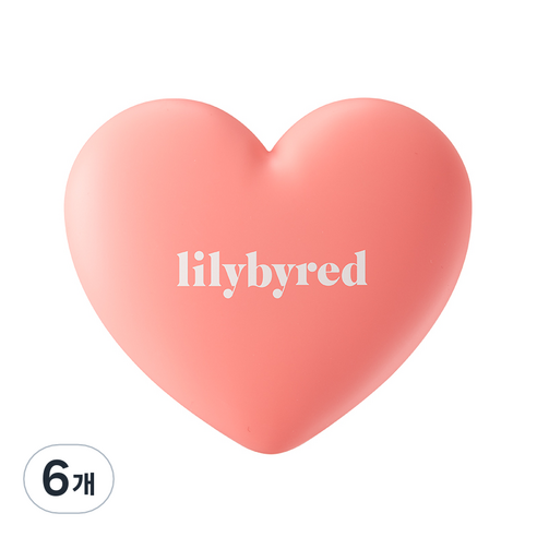 릴리바이레드 러브빔 치크 블러셔 4.7g, 여리빔, 6개