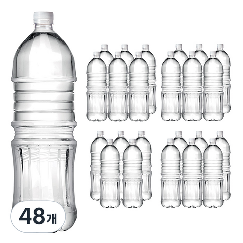 아워홈 지리산수, 2L, 48개