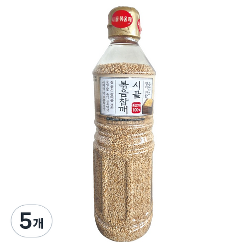 시골 볶음참깨, 400g, 5개