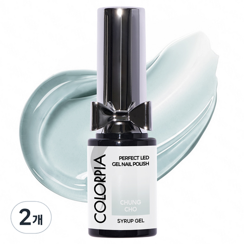 칼라피아 원스텝 시럽 젤네일, S055 청초, 6g, 2개