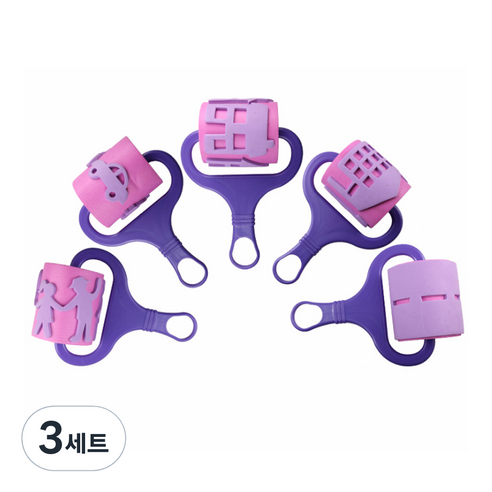 EVA 대형 롤러 5종 세트, 도시 랜덤발송, 3세트