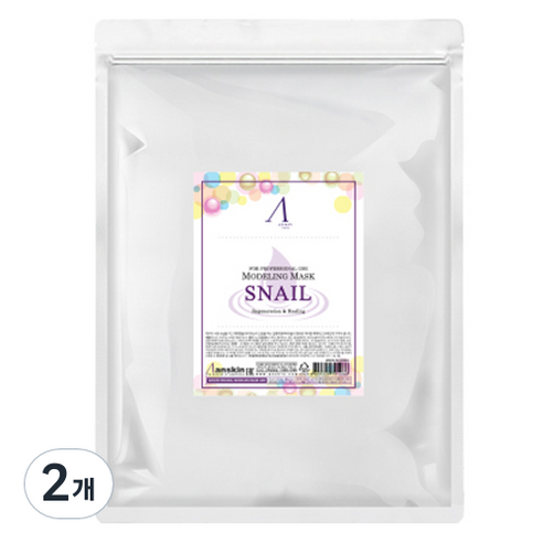 안스킨 오리지날 스네일 모델링팩 1kg, 2개, 1개입