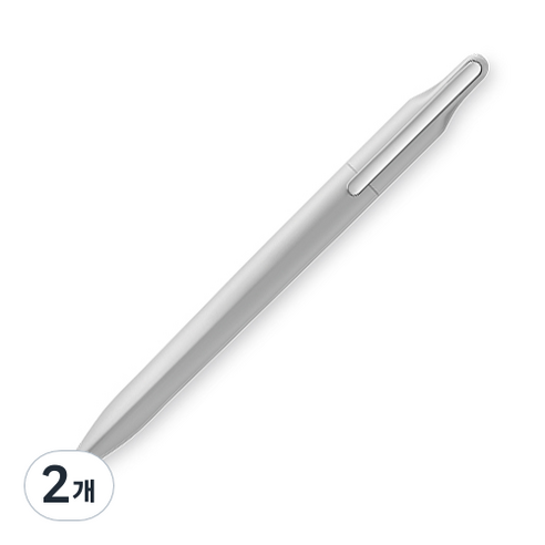LAMY 제보 볼펜 LM262, 라이트 그레이(GY), 2개