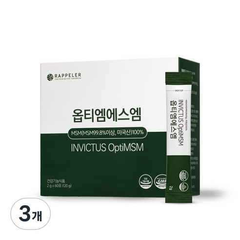 라플레 옵티 엠에스엠 60p, 3개, 120g