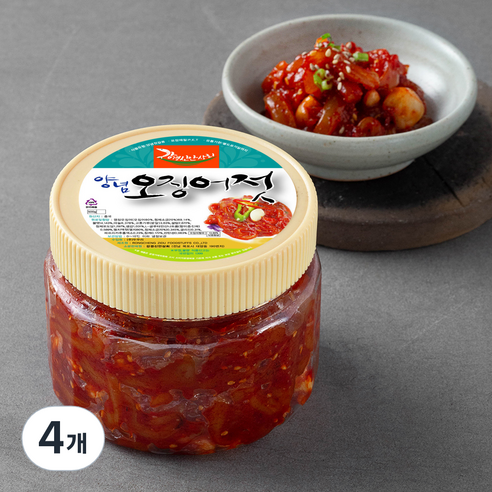 강경신안상회 오징어젓 중국산 (냉장), 500g, 4개