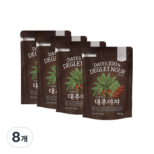 리치팜너트 대추야자, 350g, 8개