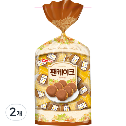청우식품 팬케이크, 2개, 400g
