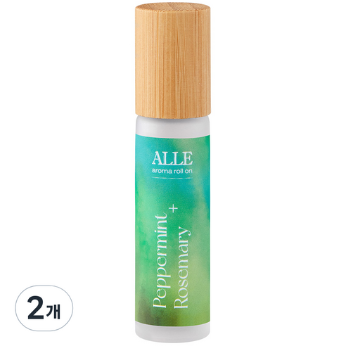 알레 아로마 롤온 페퍼민트 로즈마리, 10ml, 2개