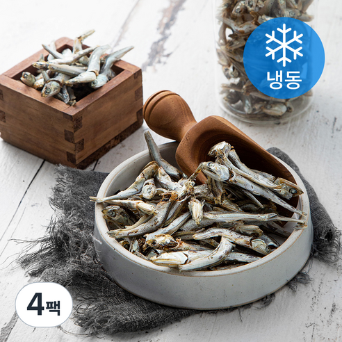 수산물이력제 국물용 멸치 (냉동), 500g, 4팩
