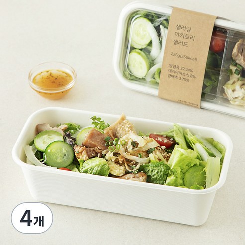 샐러딩 야키토리 샐러드, 225g, 4개