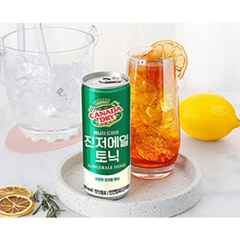 일상에 스며드는 상쾌한 순간, 캐나다드라이 진저에일 토닉