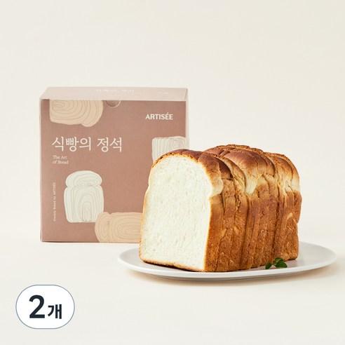 아티제 식빵의 정석, 450g, 2개