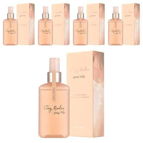 바디홀릭 스테이누디 헤어 앤 바디미스트 그래시 튤립, 100ml, 5개