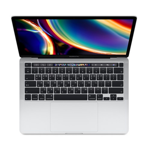 Apple 2020 맥북 프로 터치바 13.3, 실버, 코어i5 8세대, 512GB, 16GB, MAC OS, CTO (Z0Z50007L)